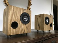 Markaudio Alpair 5 2nd Generation, 3l Bass Reflex speakers, Oak 