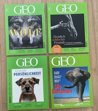 4x Geo Magazin Tiere Hunde Elefanten Wolf Pferde (25/136)