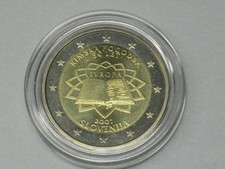 2 Euro Gemeinschaftsausgabe römische Verträge 2007 wahlweise in Münzkapsel