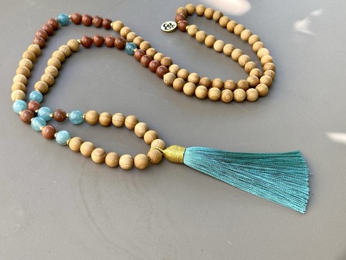 Mala kette mit sandelholz - kette,