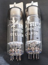 2 x Röhren, Tubes - ECLL800