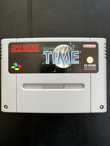 Super nintendo illusion of - nintendo,