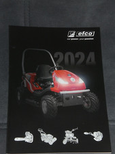 EFCO Motorfräsen, Rasenmäher Programm Prospekt von 2024 ( 24826 )