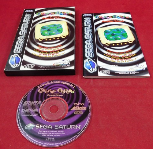 Sega saturn bubble bobble - saturn:,