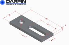 4 -100 x  Adapterplatte für M10 Stockschrauben Edelstahl /  PV Photovoltaik