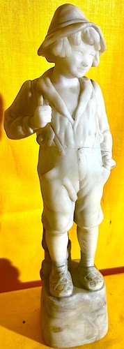 Goldscheider alabaster figur - alabaster,