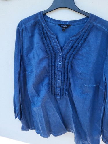 Ulla popken bluse blau - ulla,