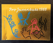 Schweiz Markenheftchen gold