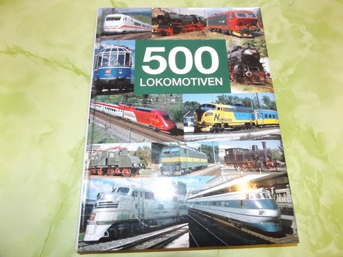 500 lokomotiven bildband mit - 500,