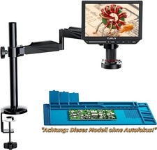 EM4K-Flex 4K Schweißmikroskop 2000x Mit 10'' Bildschirm, Schwenkarmhalterung,64G