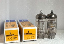 2 x  ECC82  12AU7  Siemens