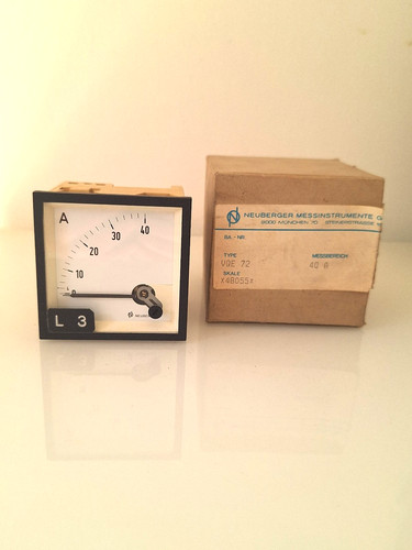 Neuberger amperemeter 40a - neuberger,