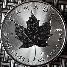1 Unze oz Silber Silbermünze Münze Maple Leaf verschiedene Jahrgänge