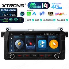 8,8" Für BMW E46 Rover 75 MG ZT Autoradio Android 14 8-Core 4G+64GB GPS Navi IPS