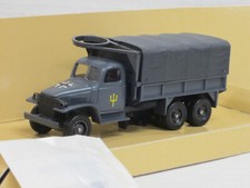 GMC Pritschen-LKW Militär Deutsche Wehrmacht grau Box Verem 9536 1:50