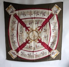 HERMES Seidentuch Les allures