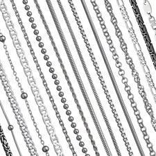 Echt 925 Sterling Silberketten