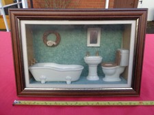 Puppenhaus Badezimmer-Set im