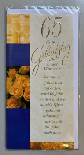 Geburtstag - 65.,