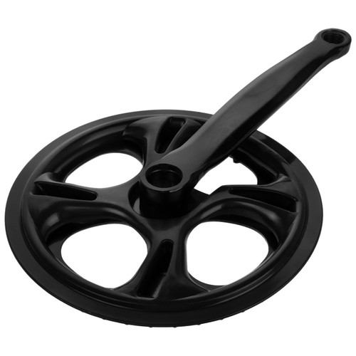 Black single speed bicycle - black,