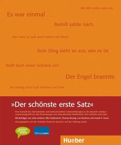 Der schönste erste - satz:, buch