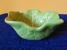 Salatschüssel Kohlform grün