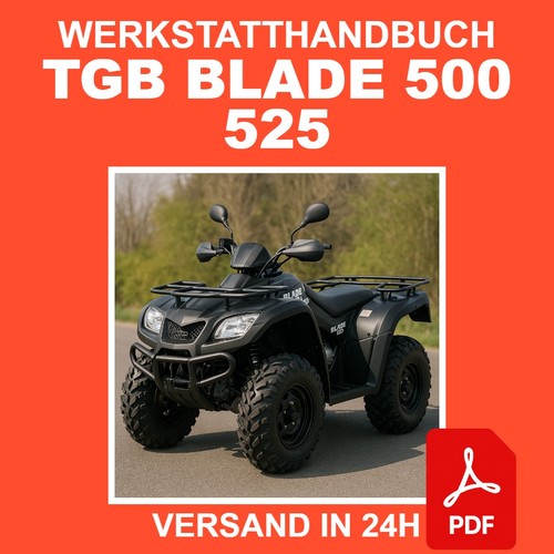 Werkstatthandbuch tgb blade - tgb,