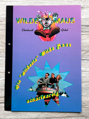 Werbeprospekt achterbahn wild - werbeprospekt,