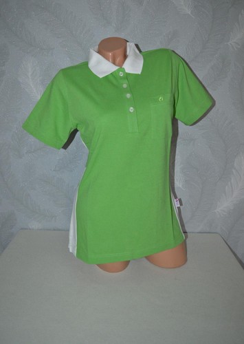 Grün weißes pikee poloshirt - grün/weißes,