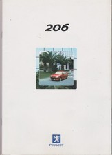 Prospekt Peugeot 206 + Filou März 2002 Technische Daten Ausstattungen Preise