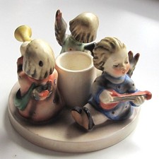 Hummel Goebel 3 Engel Kerzenständer Porzellan-Weihnachten-