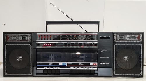 Sharp 372h boombox - sharp,