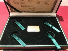 KRÜGERRAND  SetBOX 1999  für Goldmünzen 1 oz 1/2 oz 1/4 oz. 1/10 oz  grün selten