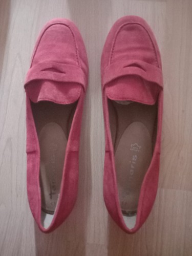 Tamaris leder loafer 43 - leder, loafer,
