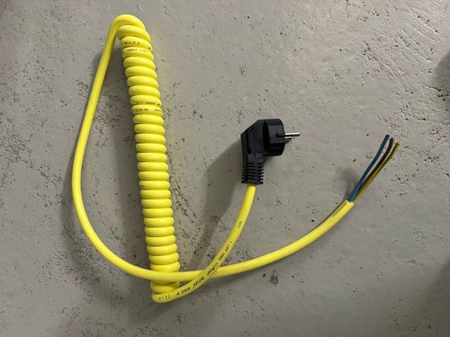 Spiralkabel ölfeld schuko - spiralkabel,