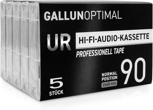 Ur90 audiokassetten 90 - audiokassetten, (ur)