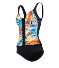 Badeanzug schwarz 38 Damen