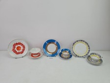 3x Sammeltassen cp / LB Porzellan Blumen Blätter DDR Deko Küche #247532