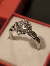 Sterling Silber Ring 925 18mm+