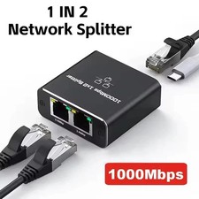 LAN Splitter 1 auf 2 Gigabit