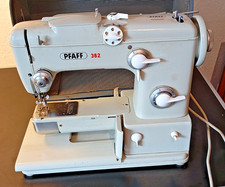 Vintage Original Pfaff Nähmaschine 362 Automatic 1960er Jahre im Koffer