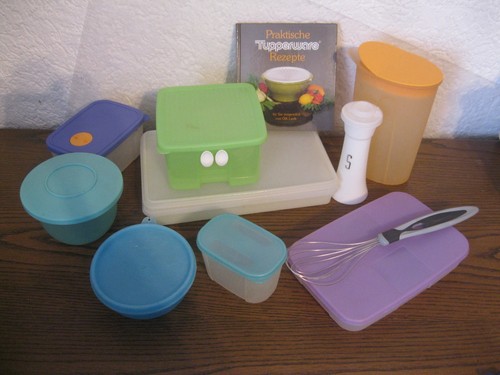 Buntes tupperware konvolut - tupperware,