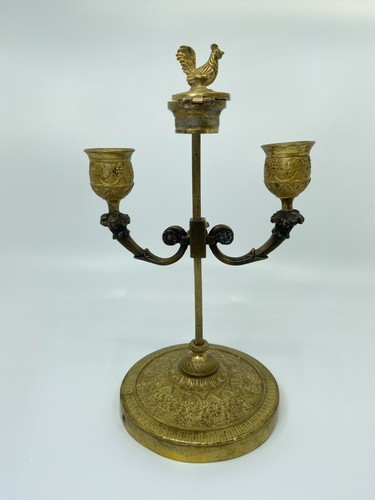 Antiker leuchter bronze - antiker,
