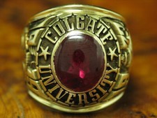 Gelbgold college ring 10kt - college,