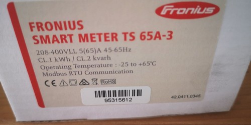 Fronius smart meter 65a - meter, ts