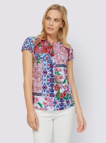 Shirt rosa linea - rosa, 40