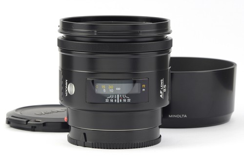 Minolta 85mm lens - minolta,