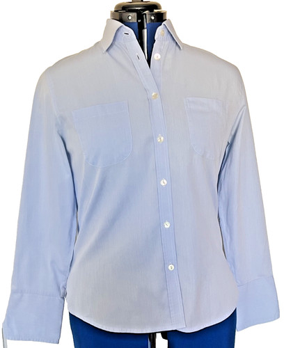 Bluse arm blau weiß - 4, blau-weiß