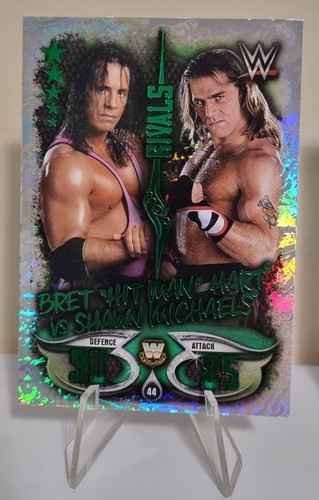2018 topps wwe slam attax - topps, live