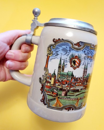 Bierkrug sammler nürnberg - bierkrug,